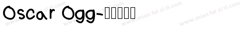 Oscar Ogg字体转换